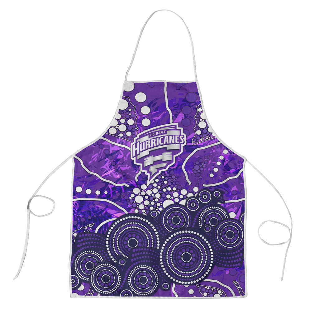 Hobart Hurricanes Apron Graffiti Urban Aboriginal Dot Abstract Design