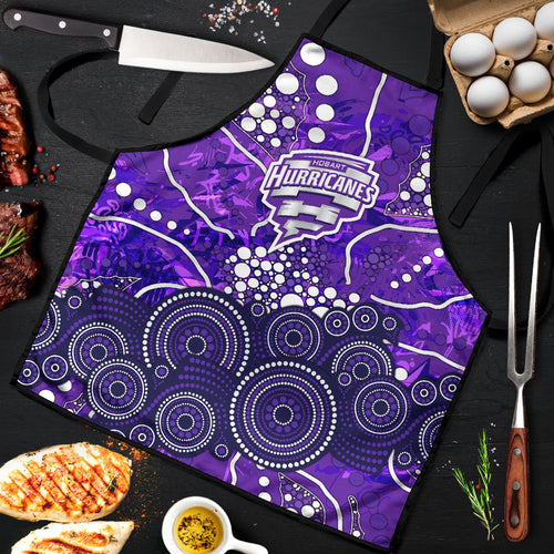 Hobart Hurricanes Apron Graffiti Urban Aboriginal Dot Abstract Design