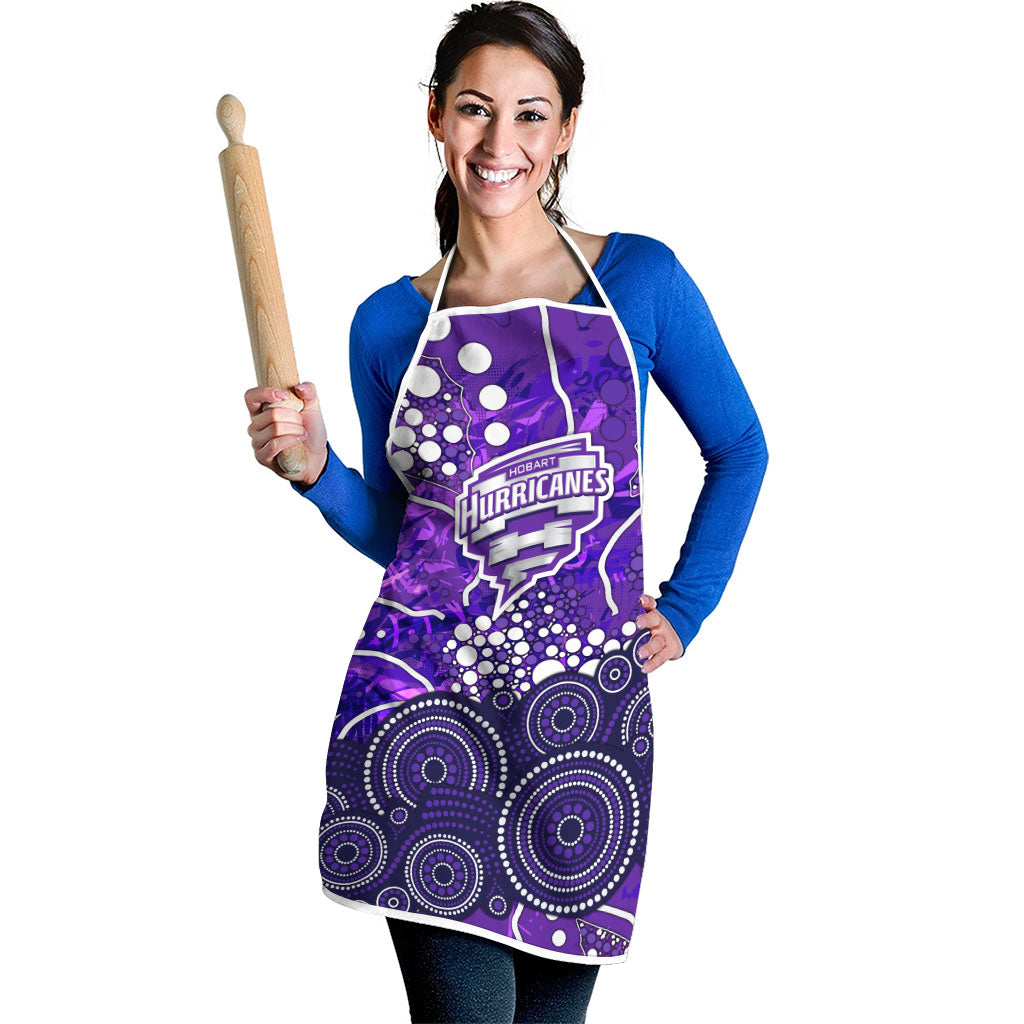 Hobart Hurricanes Apron Graffiti Urban Aboriginal Dot Abstract Design