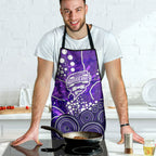 Hobart Hurricanes Apron Graffiti Urban Aboriginal Dot Abstract Design