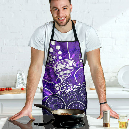 Hobart Hurricanes Apron Graffiti Urban Aboriginal Dot Abstract Design