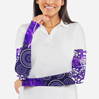 Hobart Hurricanes Arm Sleeves Graffiti Urban Aboriginal Dot Abstract Design