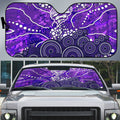 Hobart Hurricanes Auto Sun Shade Graffiti Urban Aboriginal Dot Abstract Design