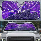 Hobart Hurricanes Auto Sun Shade Graffiti Urban Aboriginal Dot Abstract Design