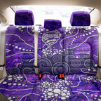Hobart Hurricanes Back Car Seat Cover Graffiti Urban Aboriginal Dot Abstract Design