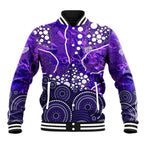 Hobart Hurricanes Baseball Jacket Graffiti Urban Aboriginal Dot Abstract Design
