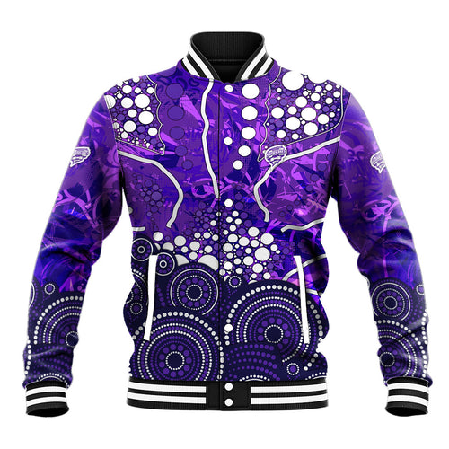 Hobart Hurricanes Baseball Jacket Graffiti Urban Aboriginal Dot Abstract Design