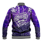 Hobart Hurricanes Baseball Jacket Graffiti Urban Aboriginal Dot Abstract Design