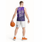 Hobart Hurricanes Basketball Jersey Graffiti Urban Aboriginal Dot Abstract Design