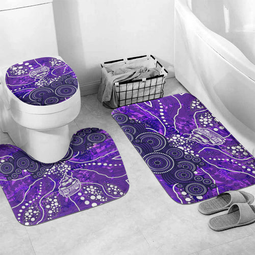 Hobart Hurricanes Bathroom Set Graffiti Urban Aboriginal Dot Abstract Design