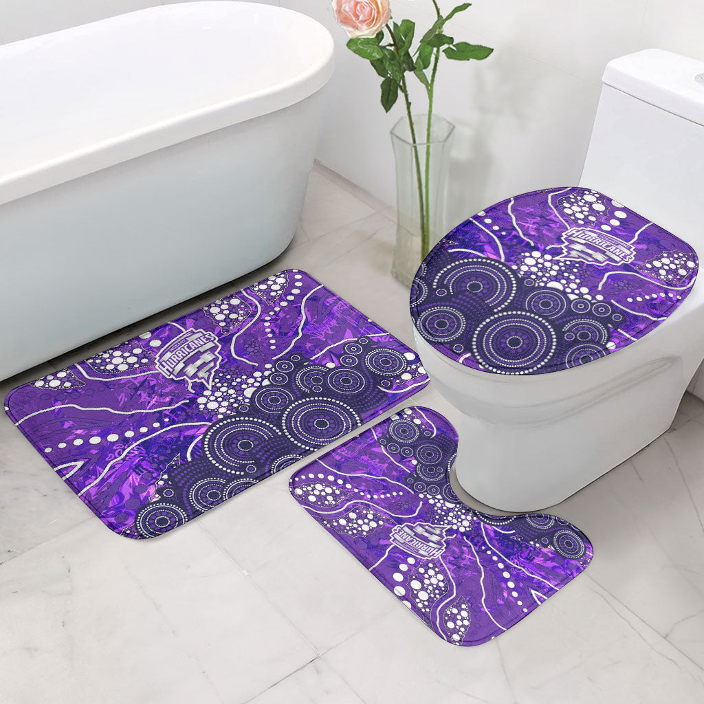 Hobart Hurricanes Bathroom Set Graffiti Urban Aboriginal Dot Abstract Design