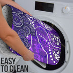 Hobart Hurricanes Bathroom Set Graffiti Urban Aboriginal Dot Abstract Design