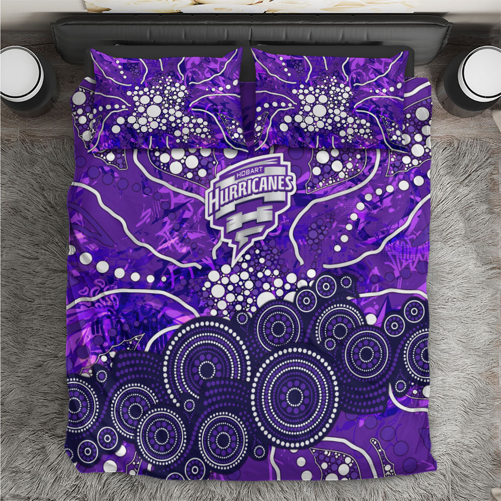 Hobart Hurricanes Bedding Set Graffiti Urban Aboriginal Dot Abstract Design