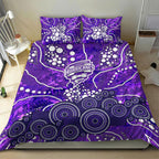 Hobart Hurricanes Bedding Set Graffiti Urban Aboriginal Dot Abstract Design