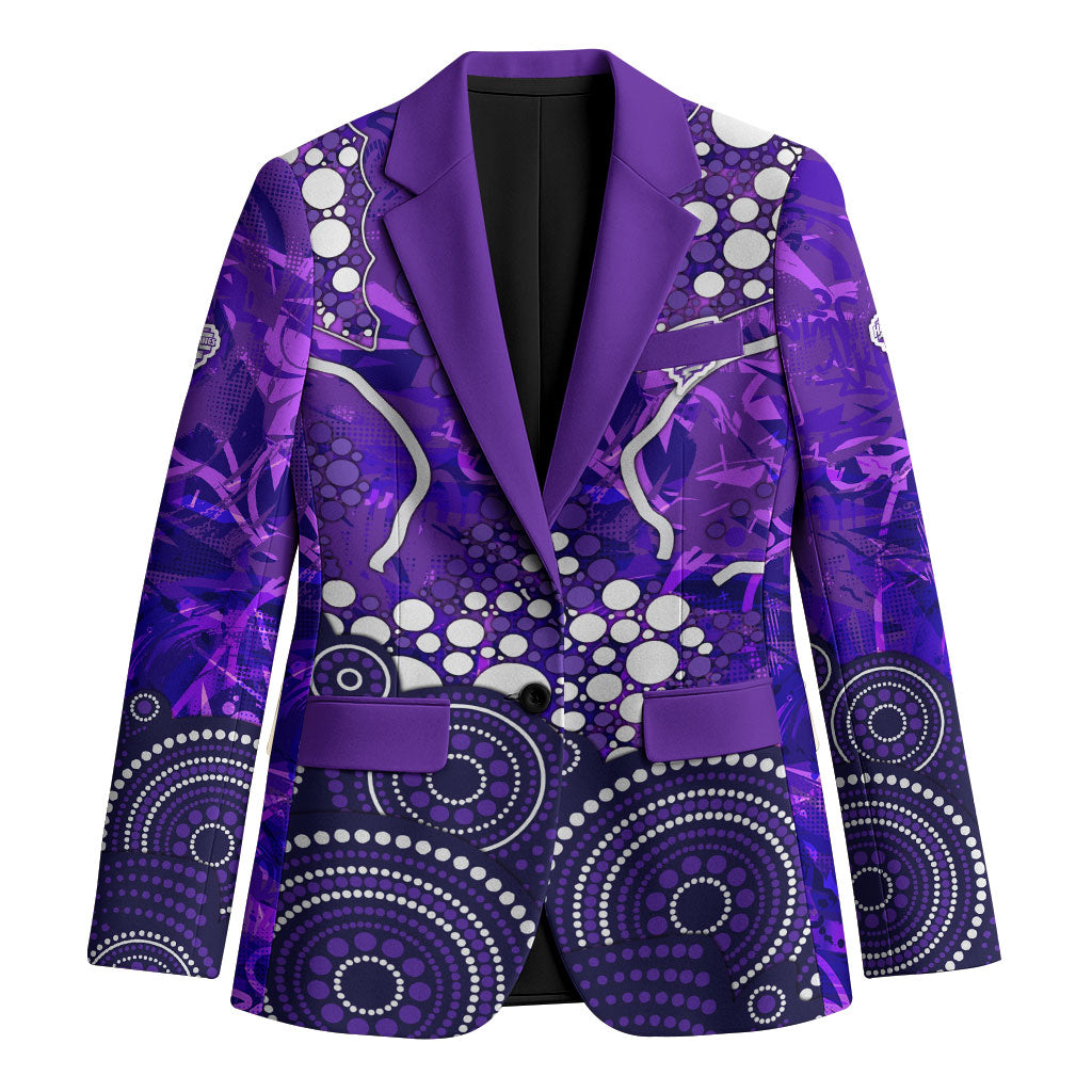 Hobart Hurricanes Blazer Graffiti Urban Aboriginal Dot Abstract Design
