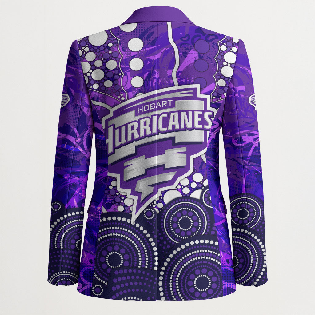 Hobart Hurricanes Blazer Graffiti Urban Aboriginal Dot Abstract Design