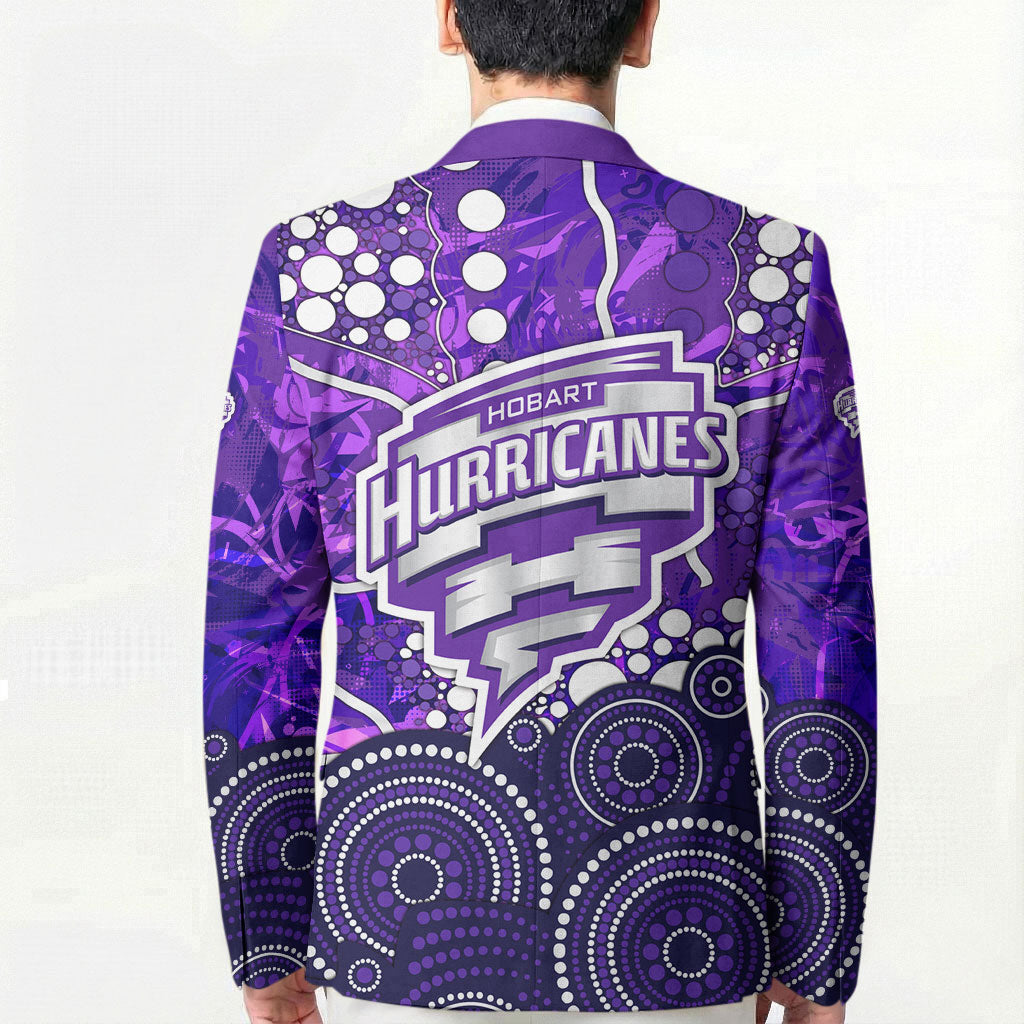 Hobart Hurricanes Blazer Graffiti Urban Aboriginal Dot Abstract Design