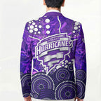 Hobart Hurricanes Blazer Graffiti Urban Aboriginal Dot Abstract Design