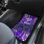 Hobart Hurricanes Car Mats Graffiti Urban Aboriginal Dot Abstract Design