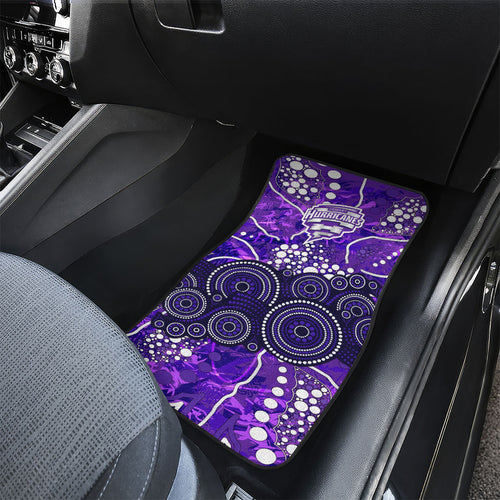 Hobart Hurricanes Car Mats Graffiti Urban Aboriginal Dot Abstract Design