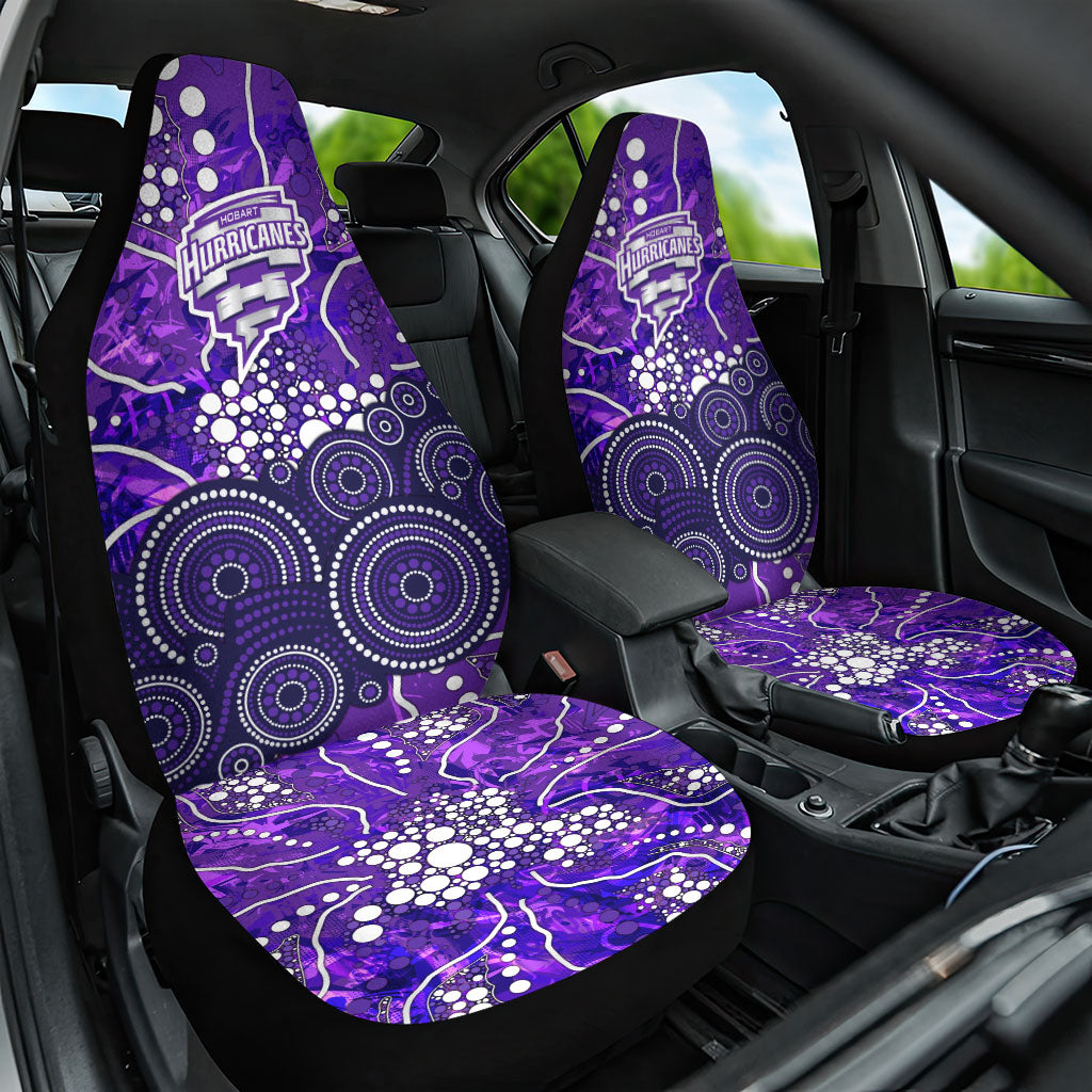 Hobart Hurricanes Car Seat Cover Graffiti Urban Aboriginal Dot Abstract Design
