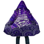 Hobart Hurricanes Cloak Graffiti Urban Aboriginal Dot Abstract Design