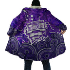 Hobart Hurricanes Cloak Graffiti Urban Aboriginal Dot Abstract Design