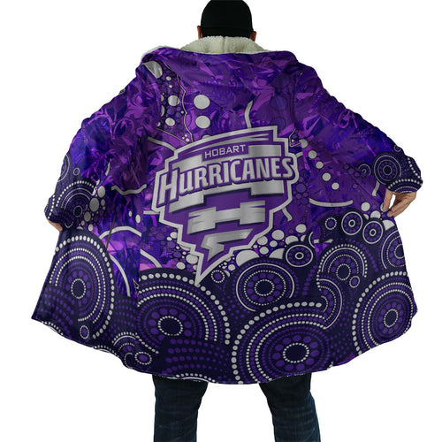 Hobart Hurricanes Cloak Graffiti Urban Aboriginal Dot Abstract Design