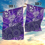 Hobart Hurricanes Garden Flag Graffiti Urban Aboriginal Dot Abstract Design