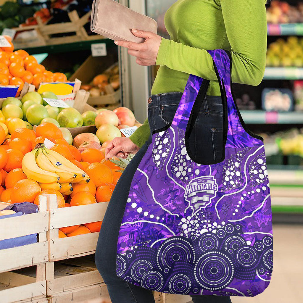 Hobart Hurricanes Grocery Bag Graffiti Urban Aboriginal Dot Abstract Design