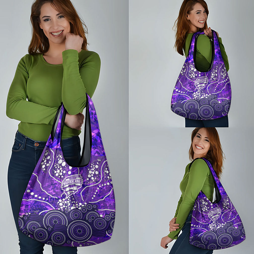 Hobart Hurricanes Grocery Bag Graffiti Urban Aboriginal Dot Abstract Design