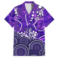 Hobart Hurricanes Hawaiian Shirt Graffiti Urban Aboriginal Dot Abstract Design