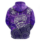 Hobart Hurricanes Hoodie Graffiti Urban Aboriginal Dot Abstract Design