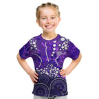 Hobart Hurricanes Kid T Shirt Graffiti Urban Aboriginal Dot Abstract Design