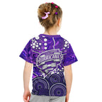 Hobart Hurricanes Kid T Shirt Graffiti Urban Aboriginal Dot Abstract Design