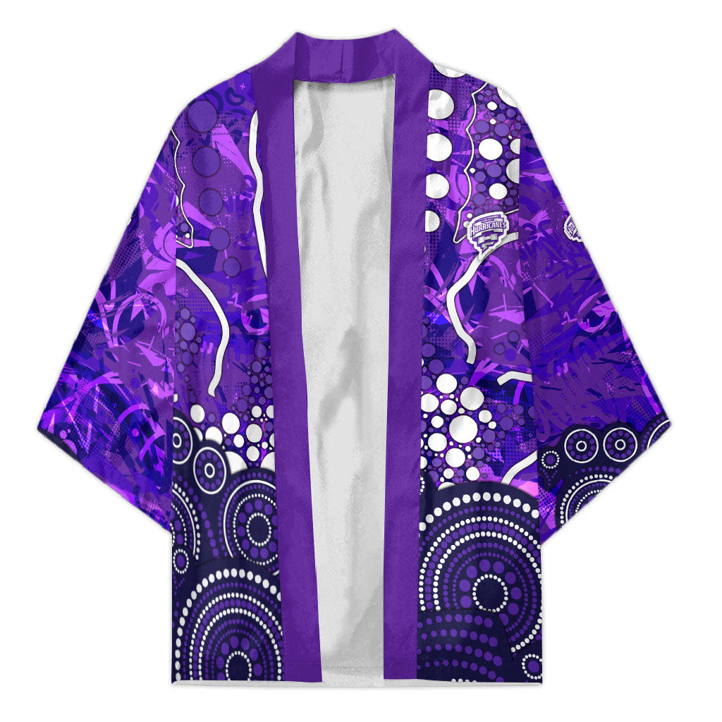 Hobart Hurricanes Kimono Graffiti Urban Aboriginal Dot Abstract Design