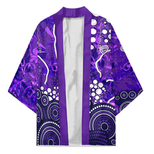 Hobart Hurricanes Kimono Graffiti Urban Aboriginal Dot Abstract Design