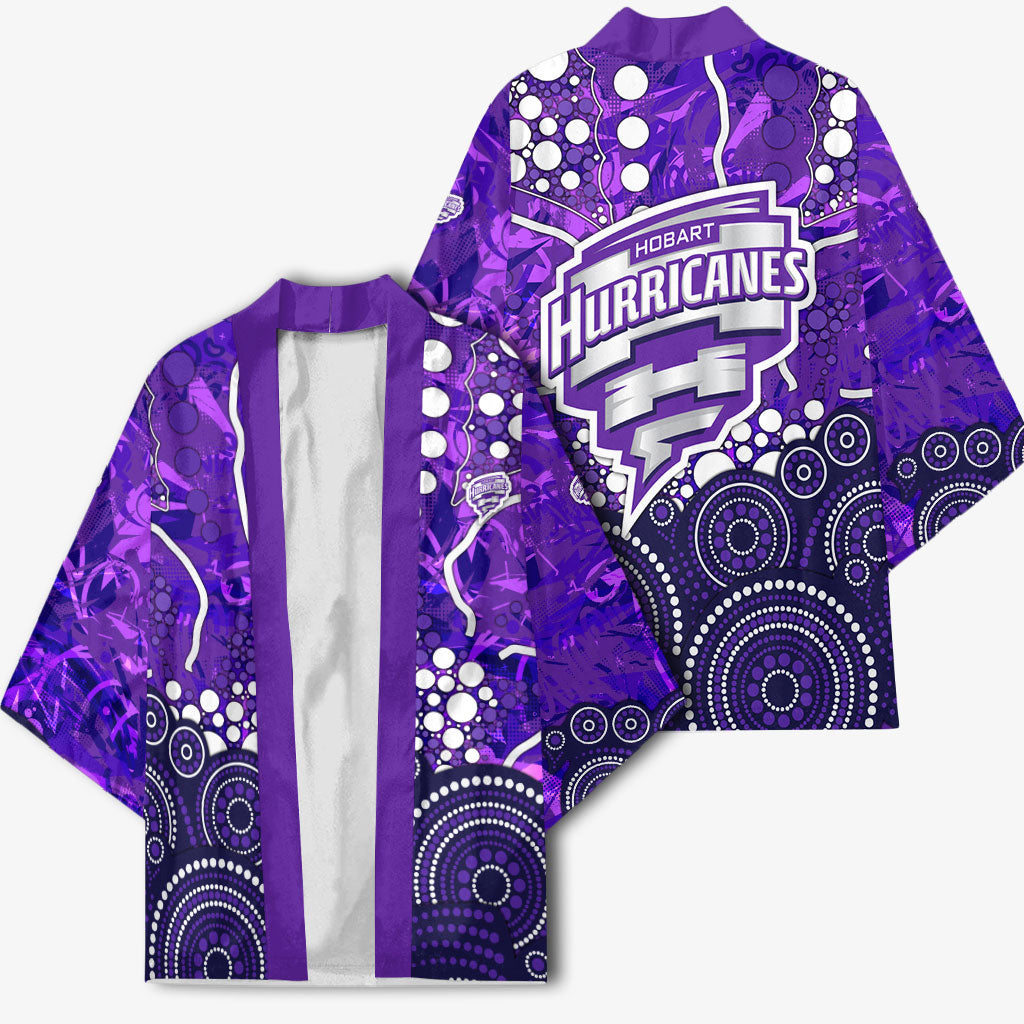 Hobart Hurricanes Kimono Graffiti Urban Aboriginal Dot Abstract Design