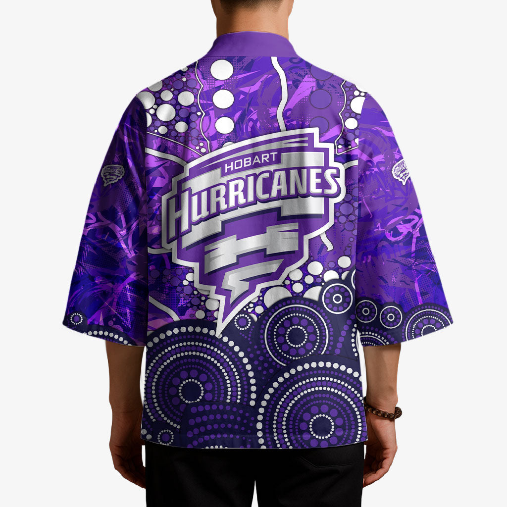 Hobart Hurricanes Kimono Graffiti Urban Aboriginal Dot Abstract Design