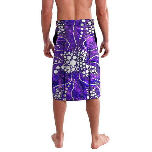 Hobart Hurricanes Lavalava Graffiti Urban Aboriginal Dot Abstract Design