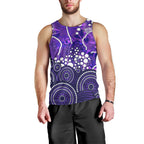 Hobart Hurricanes Men Tank Top Graffiti Urban Aboriginal Dot Abstract Design
