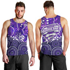 Hobart Hurricanes Men Tank Top Graffiti Urban Aboriginal Dot Abstract Design