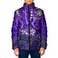 Hobart Hurricanes Padded Jacket Graffiti Urban Aboriginal Dot Abstract Design