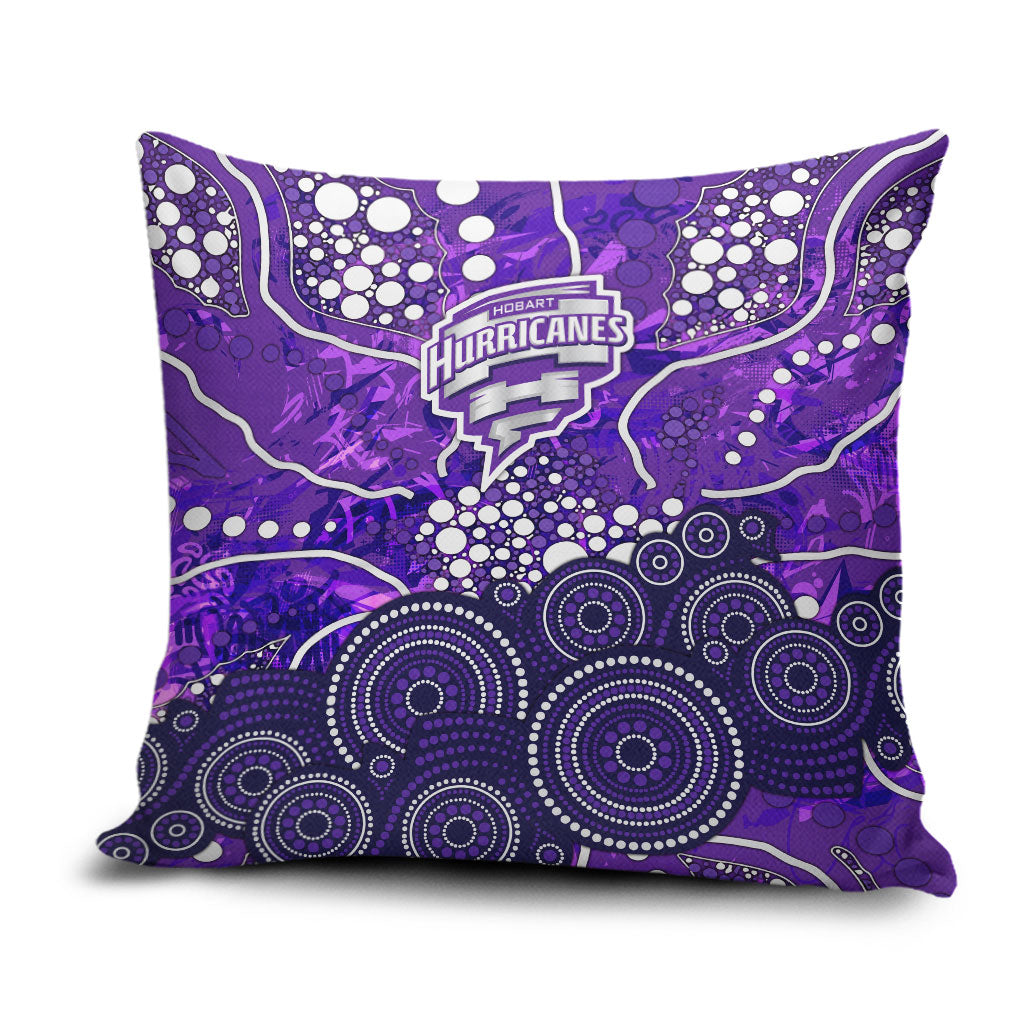 Hobart Hurricanes Pillow Cover Graffiti Urban Aboriginal Dot Abstract Design