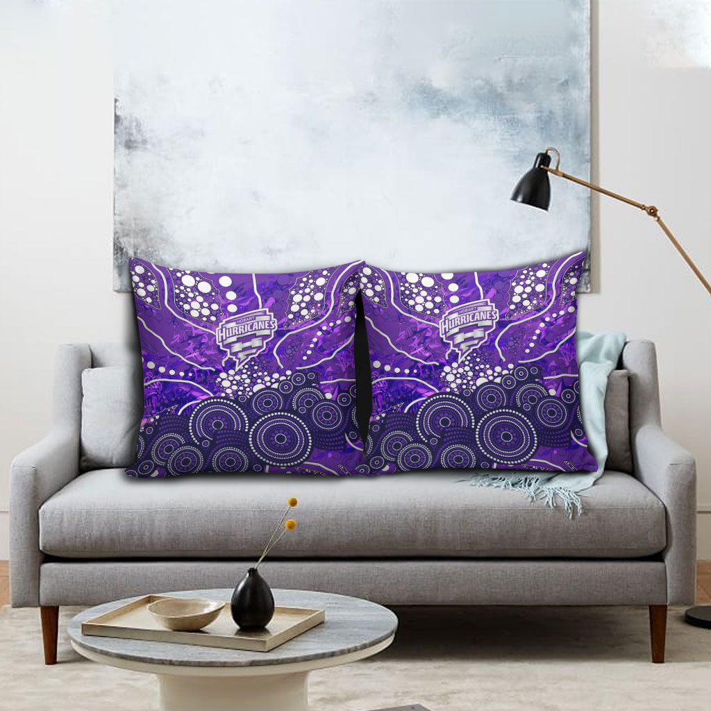 Hobart Hurricanes Pillow Cover Graffiti Urban Aboriginal Dot Abstract Design