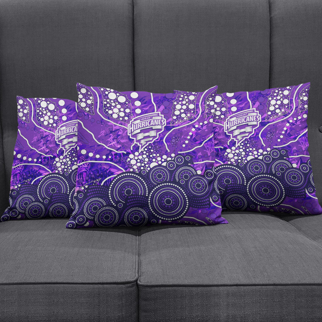 Hobart Hurricanes Pillow Cover Graffiti Urban Aboriginal Dot Abstract Design
