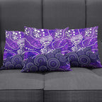 Hobart Hurricanes Pillow Cover Graffiti Urban Aboriginal Dot Abstract Design