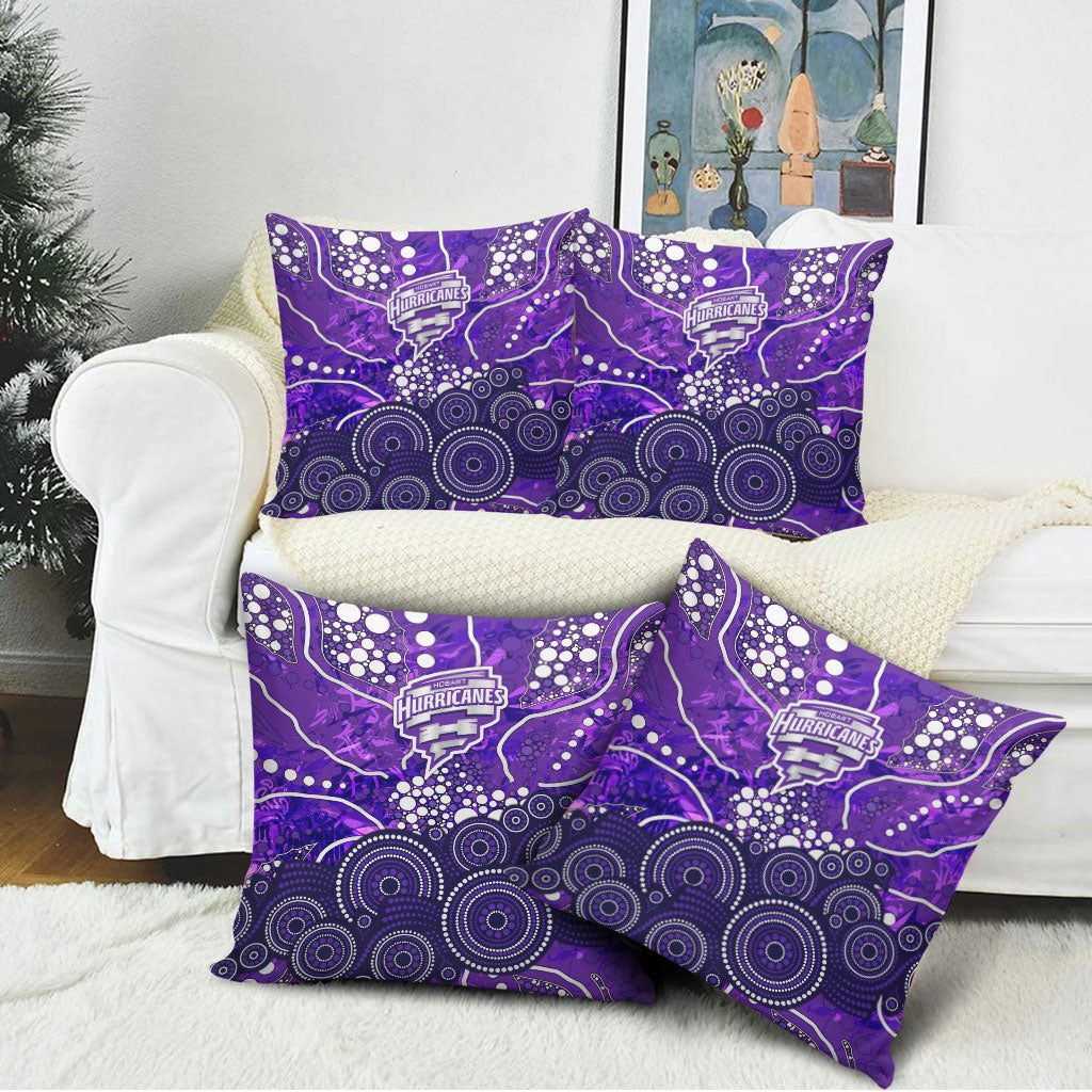 Hobart Hurricanes Pillow Cover Graffiti Urban Aboriginal Dot Abstract Design