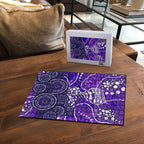 Hobart Hurricanes Puzzle Graffiti Urban Aboriginal Dot Abstract Design