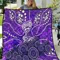 Hobart Hurricanes Quilt Graffiti Urban Aboriginal Dot Abstract Design